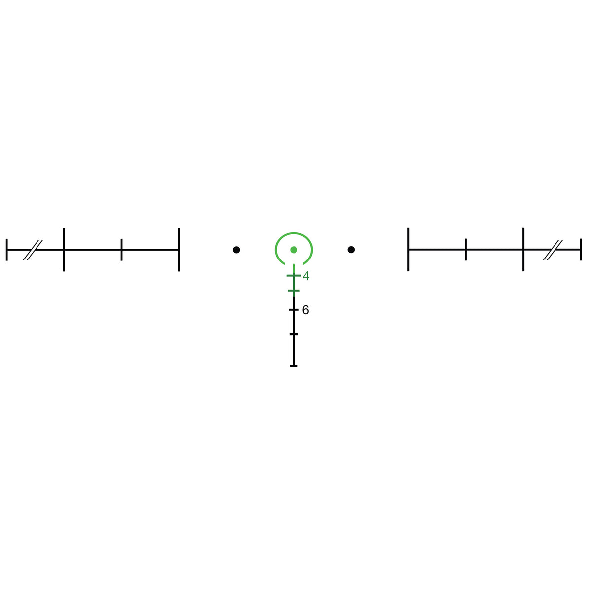 Trijicon ACOG TA31H 4x32, Green Horseshoe/Dot .223, TA51 Mount