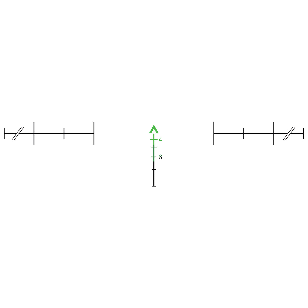 Trijicon ACOG TA31RCO Army RCO M150, Green Chevron, TA51 Mount