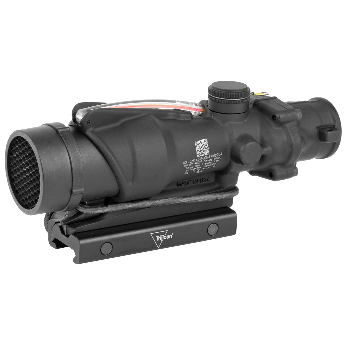 Trijicon ACOG TA31RCO USMC RCO for M4/M4A1 (14.5"), Red Chevron, TA51 Mount