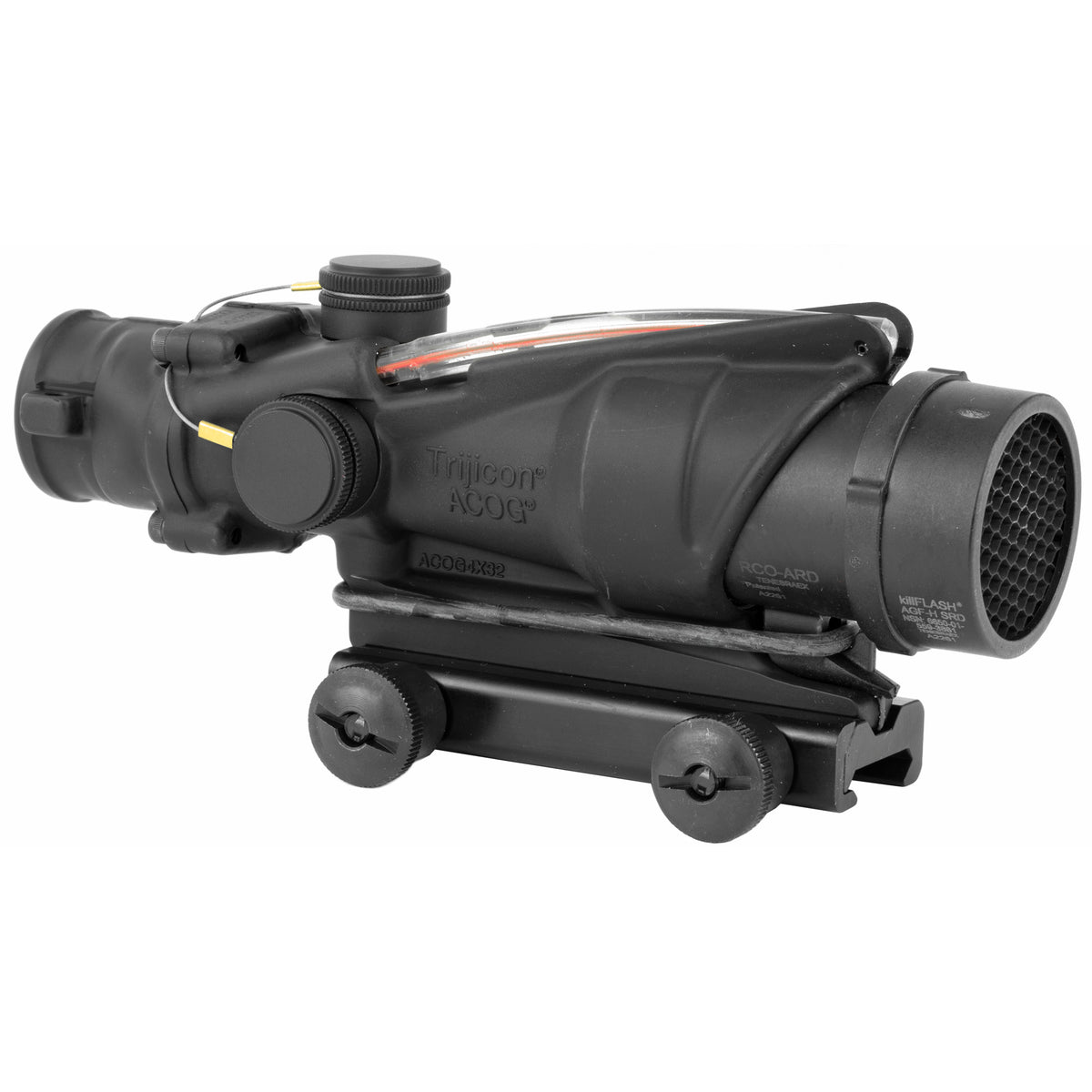 Trijicon ACOG TA31RCO USMC RCO for M4/M4A1 (14.5"), Red Chevron, TA51 Mount