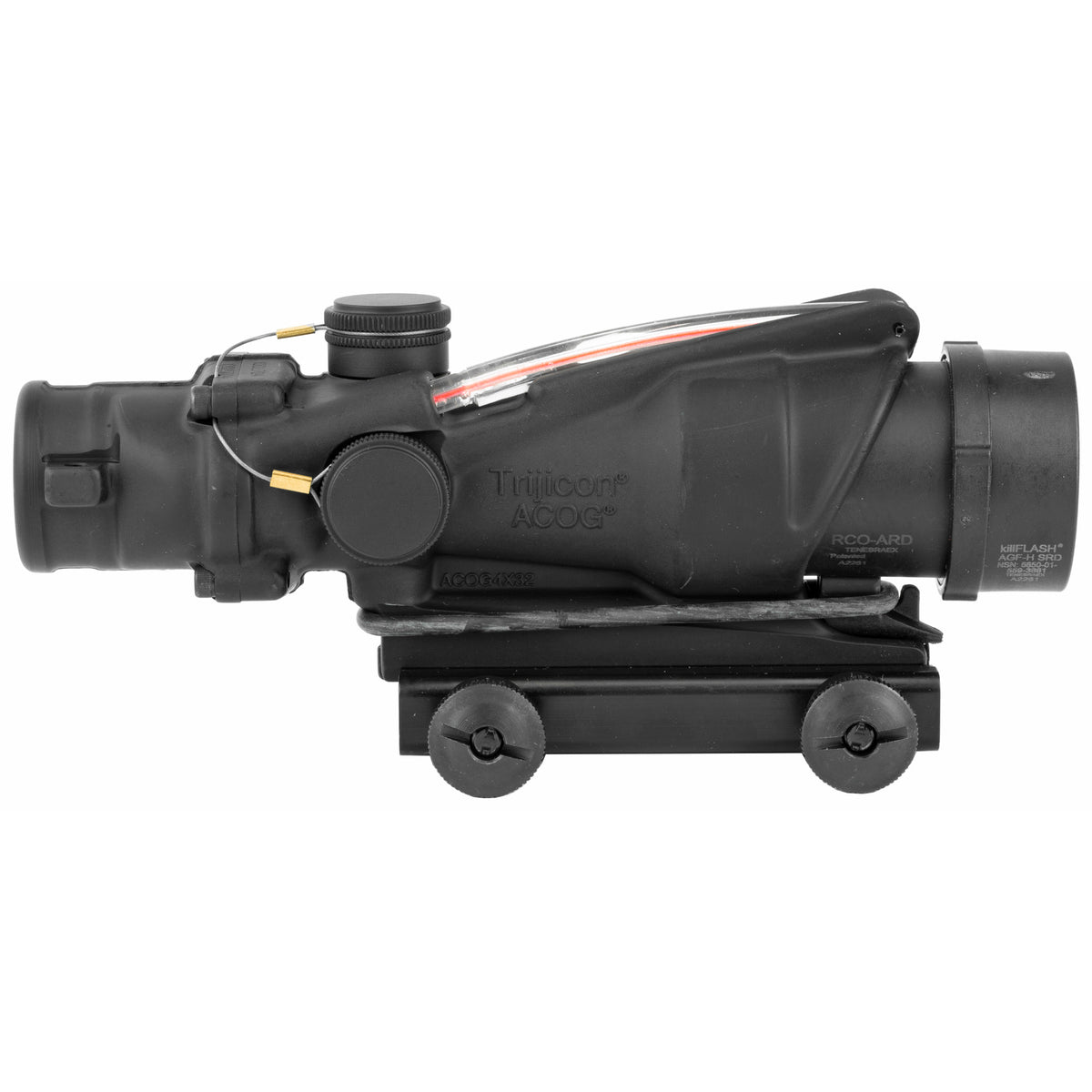 Trijicon ACOG TA31RCO USMC RCO for M4/M4A1 (14.5"), Red Chevron, TA51 Mount