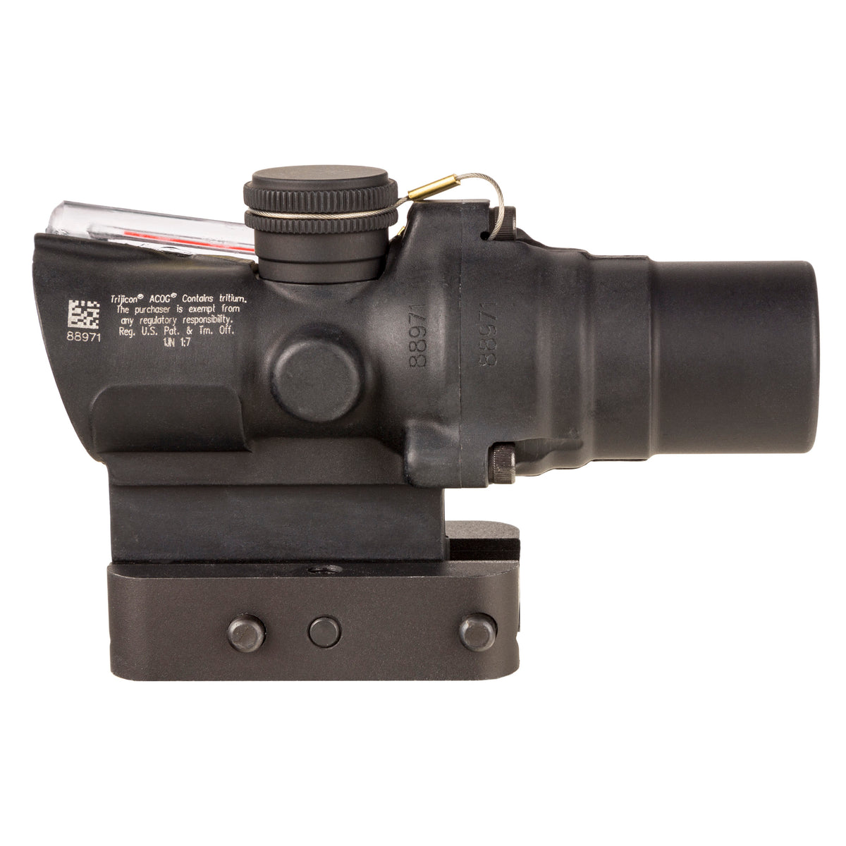 Trijicon ACOG TA44 1.5x16, Red Ring & 2 MOA Dot, Q-LOC Mount