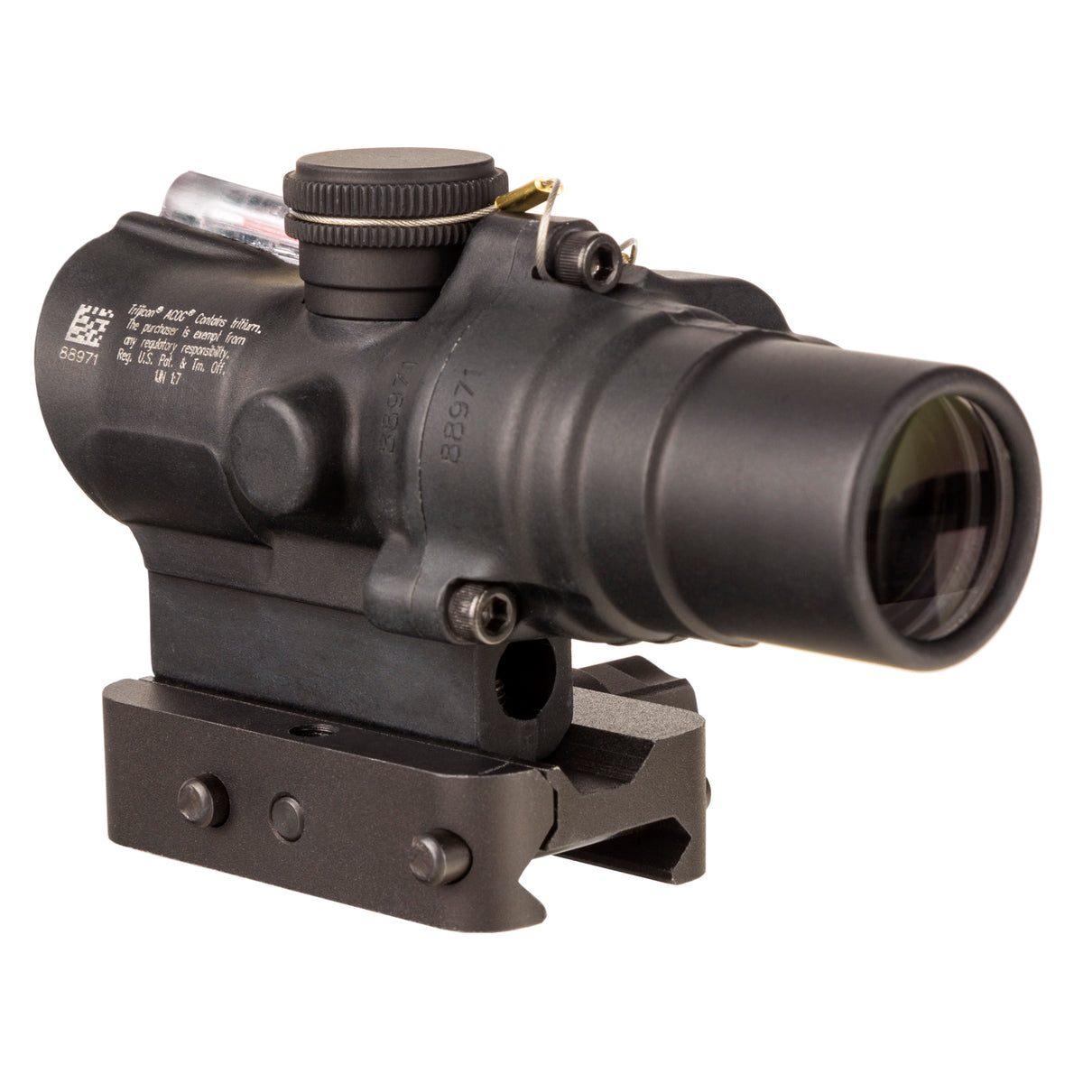 Trijicon ACOG TA44 1.5x16, Red Ring & 2 MOA Dot, Q-LOC Mount