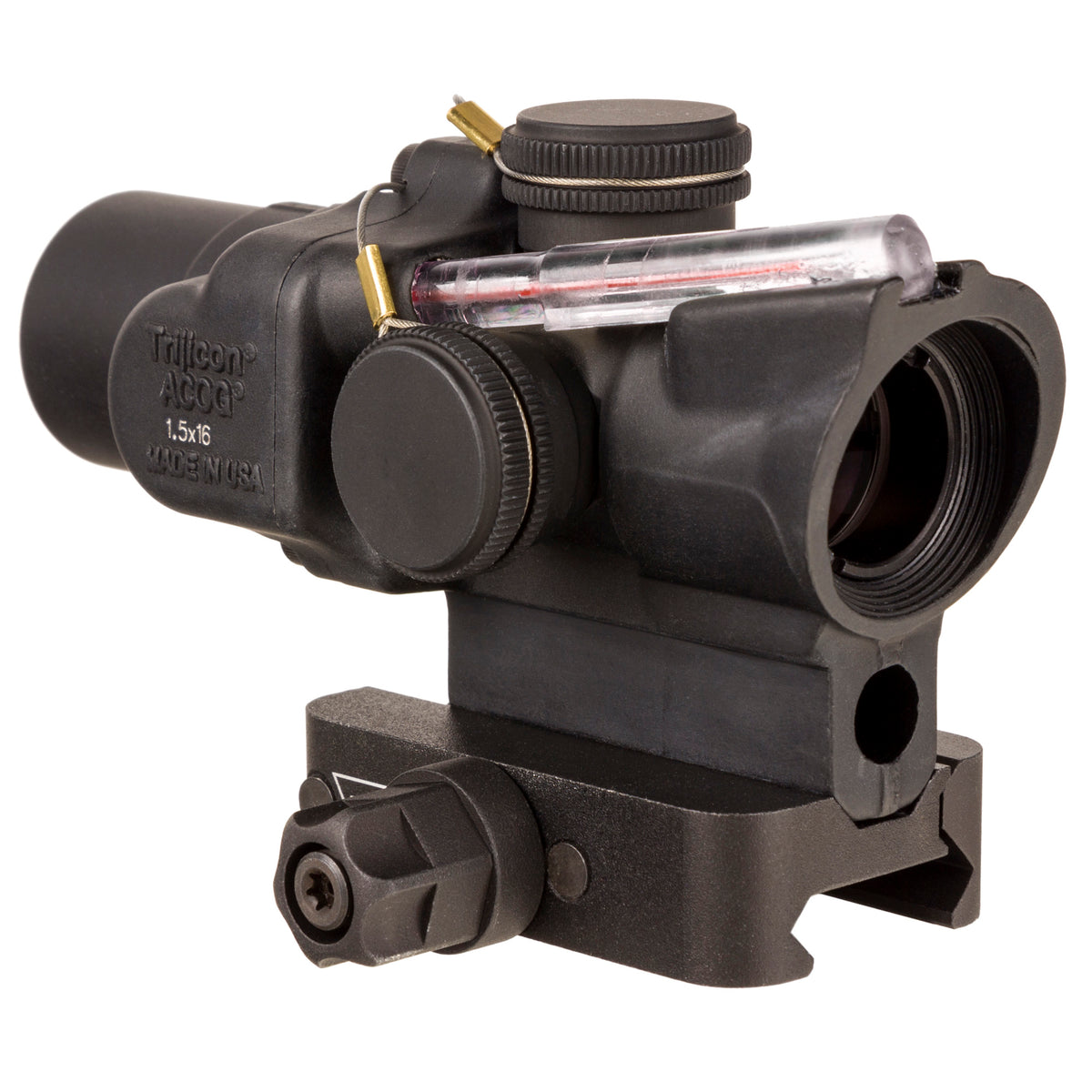 Trijicon ACOG TA44 1.5x16, Red Ring & 2 MOA Dot, Q-LOC Mount