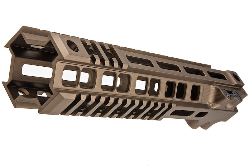 Z-Parts MK4 Rail (Aluminum, 10 inch with Barrel Nut) for Tokyo Marui M4 MWS GBBR Airsoft - DDC