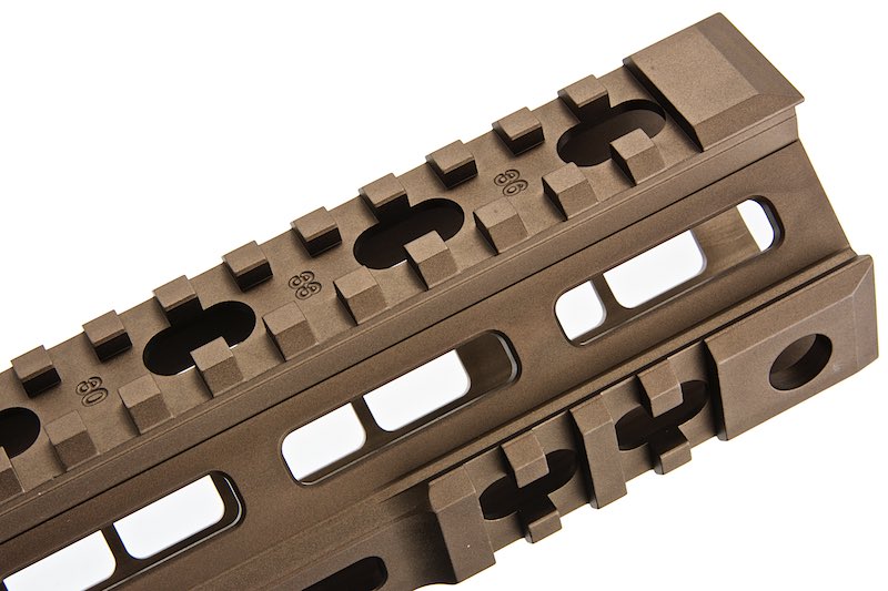 Z-Parts MK4 Rail (Aluminum, 10 inch with Barrel Nut) for Tokyo Marui M4 MWS GBBR Airsoft - DDC