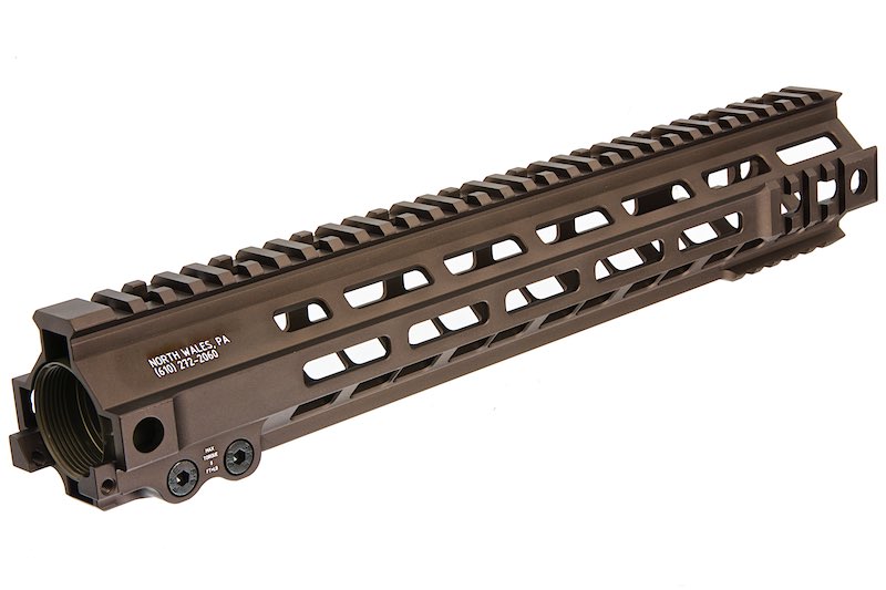 Z-Parts MK4 Rail (Aluminum, 13 inch with Barrel Nut) for VFC M4 GBBR Airsoft - DDC